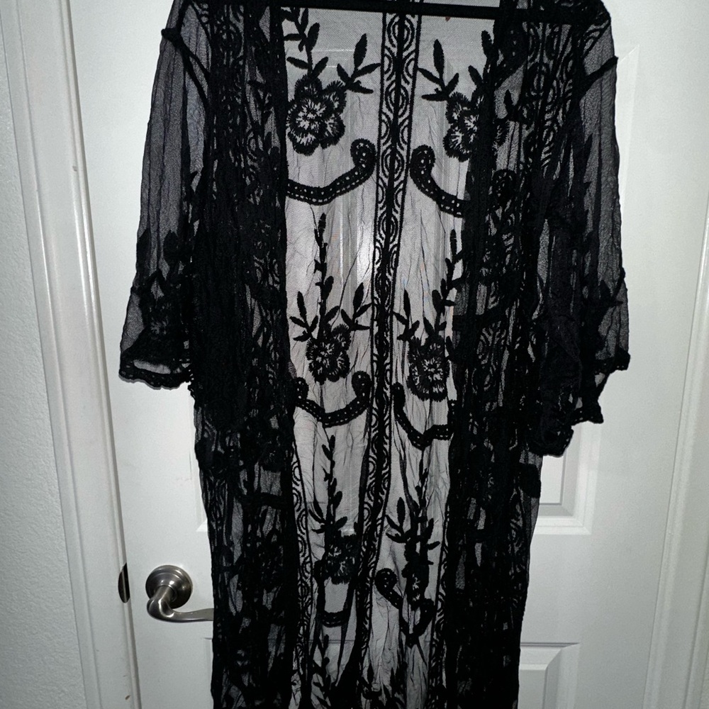 Lace cover up